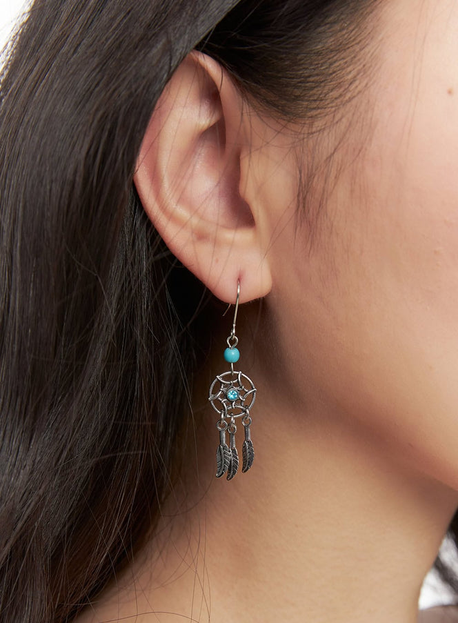 jane-feathers-earrings-cf520 / Blue
