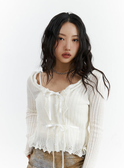 ribbon-lace-strap-cardigan-cj424