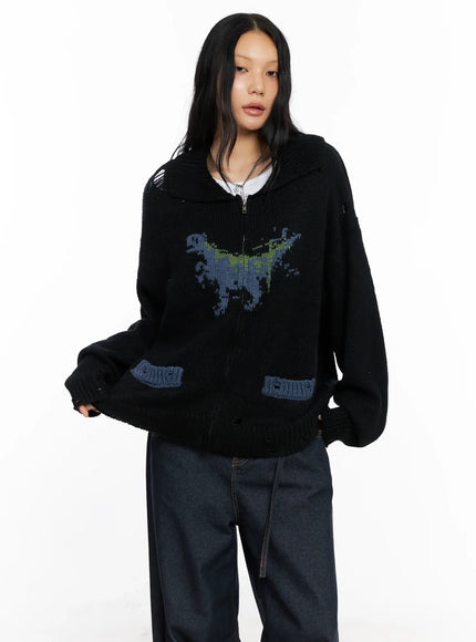 oversized-distressed-knit-zip-up-co528