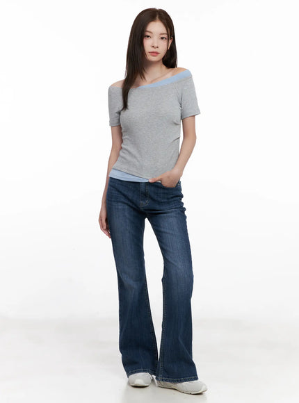 solhee-classic-flare-denim-jeans-cl524