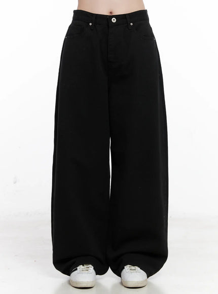 casual-cotton-pants-co530 / Black