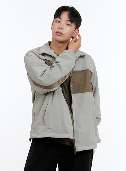 mens-zip-up-nylon-wind-jacket-is412