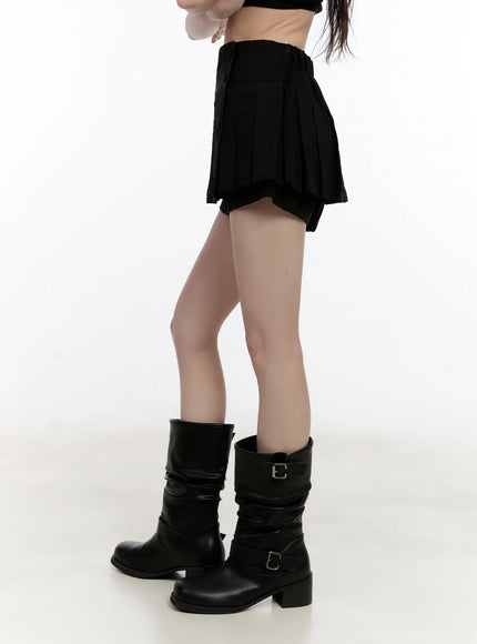 pleated-mini-skirt-cl507