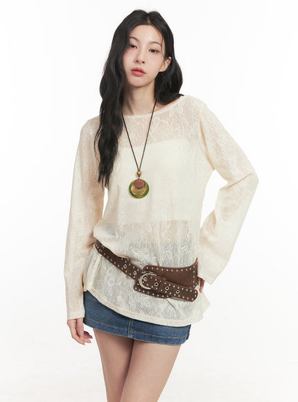 butterfly-lace-sheer-long-sleeve-top-cf513