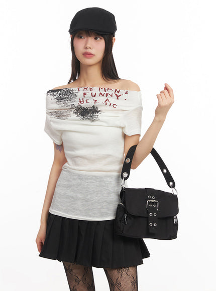 chunky-buckle-eyelet-shoulder-bag-iy502