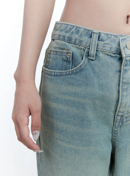 Eunjung Washed Denim Jeans CG501