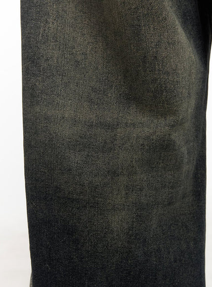 Men's Vintage Straight-Leg Jeans IA510