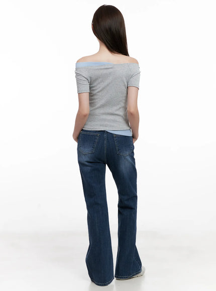 solhee-classic-flare-denim-jeans-cl524