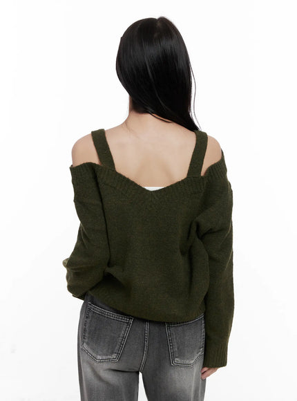 v-neck-off-shoulder-knit-sweater-co524