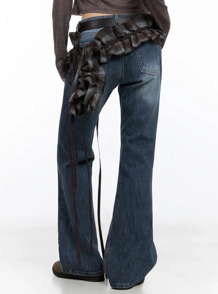 plaid-layered-wrap-mini-skirt-co516