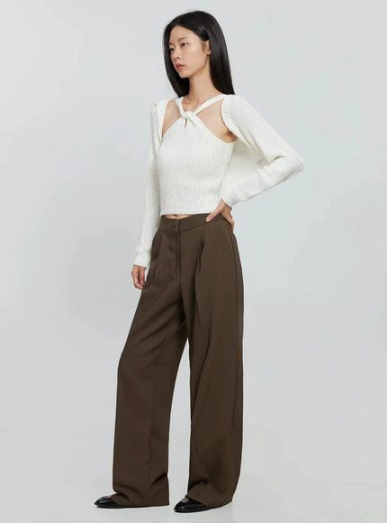 Classic Knit Bolero Cardigan IO530