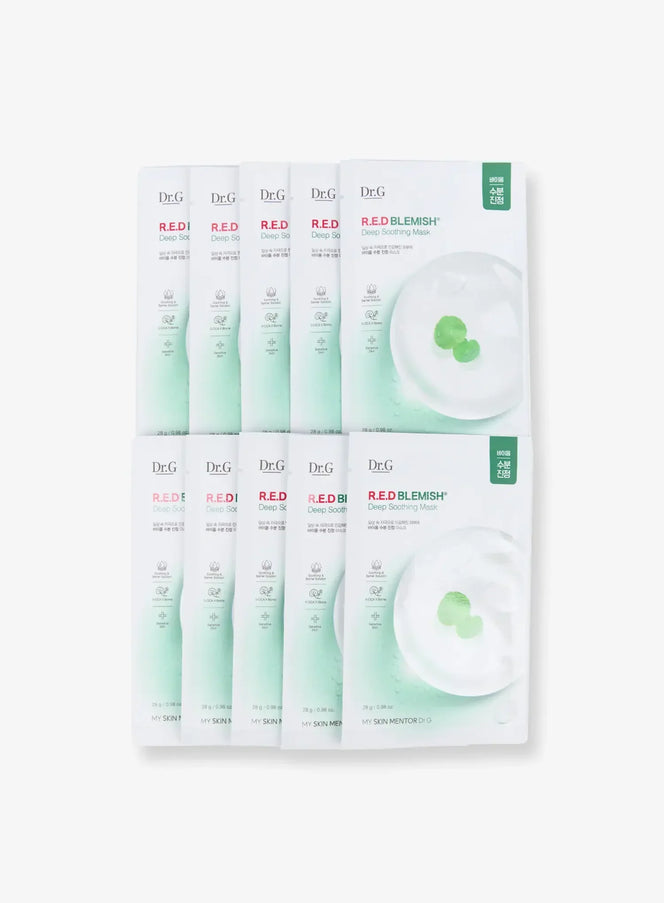 R.E.D Blemish Deep Soothing Mask (28g*10)
