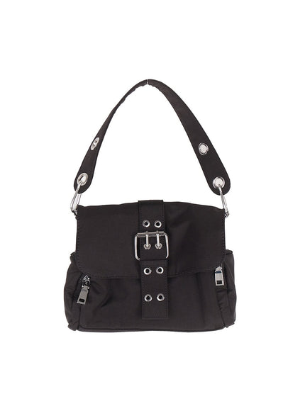 chunky-buckle-eyelet-shoulder-bag-iy502