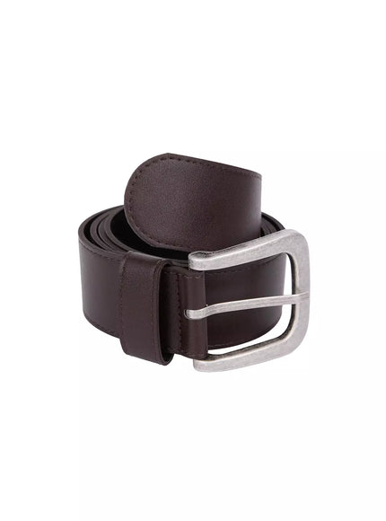 modern-faux-leather-belt-ic503 / Brown