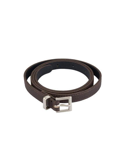 stylish-faux-leather-belt-od417 / Dark brown