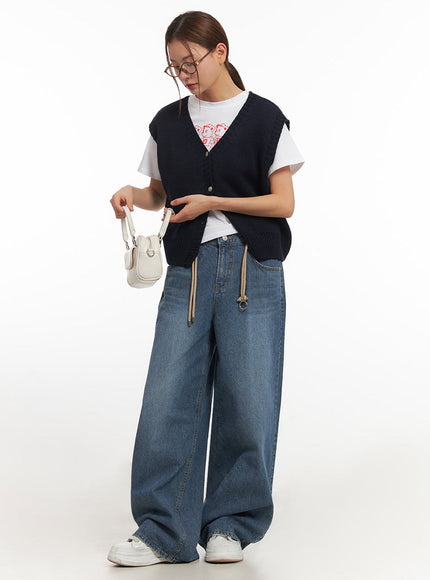 Emi Wide-Leg Baggy Jeans IM513