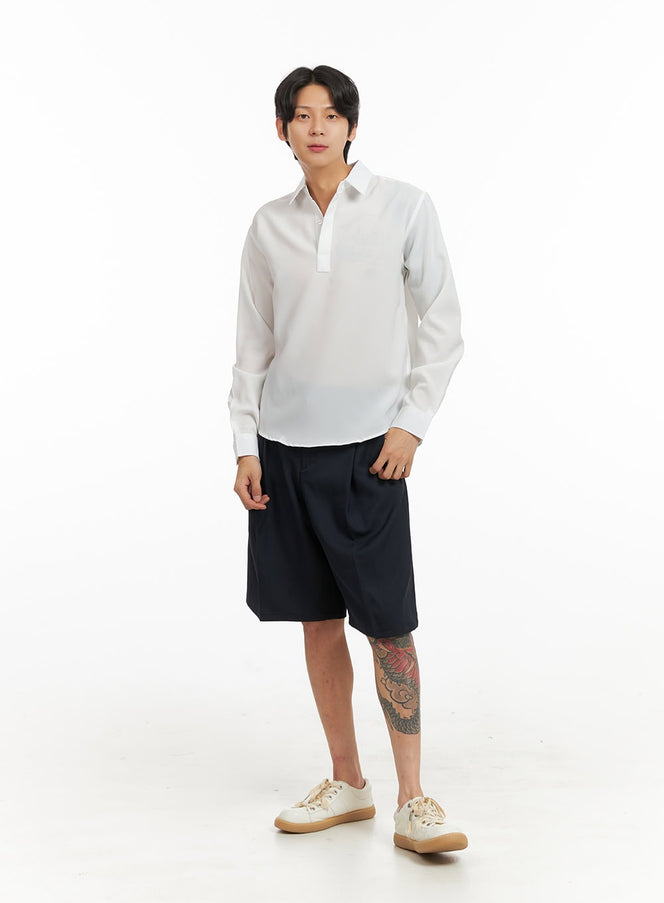 mens-pintuck-wide-leg-shorts-iy416