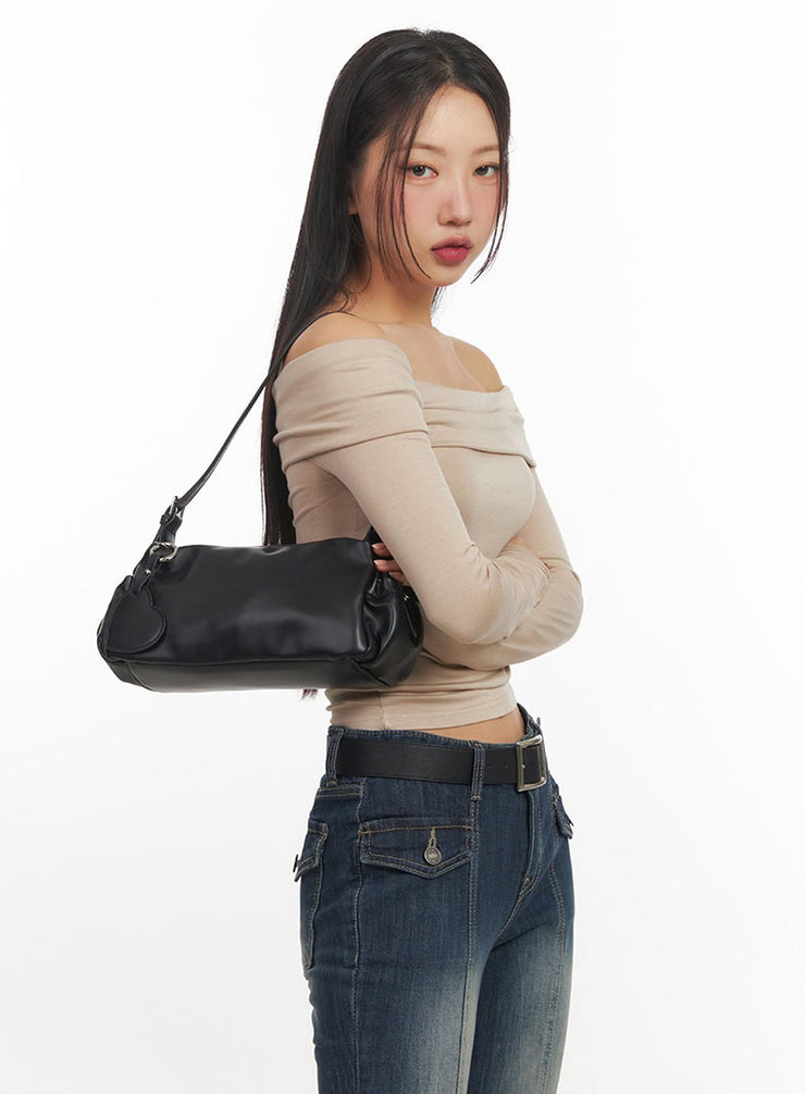 faux-leather-shoulder-bag-with-attached-pocket-if510