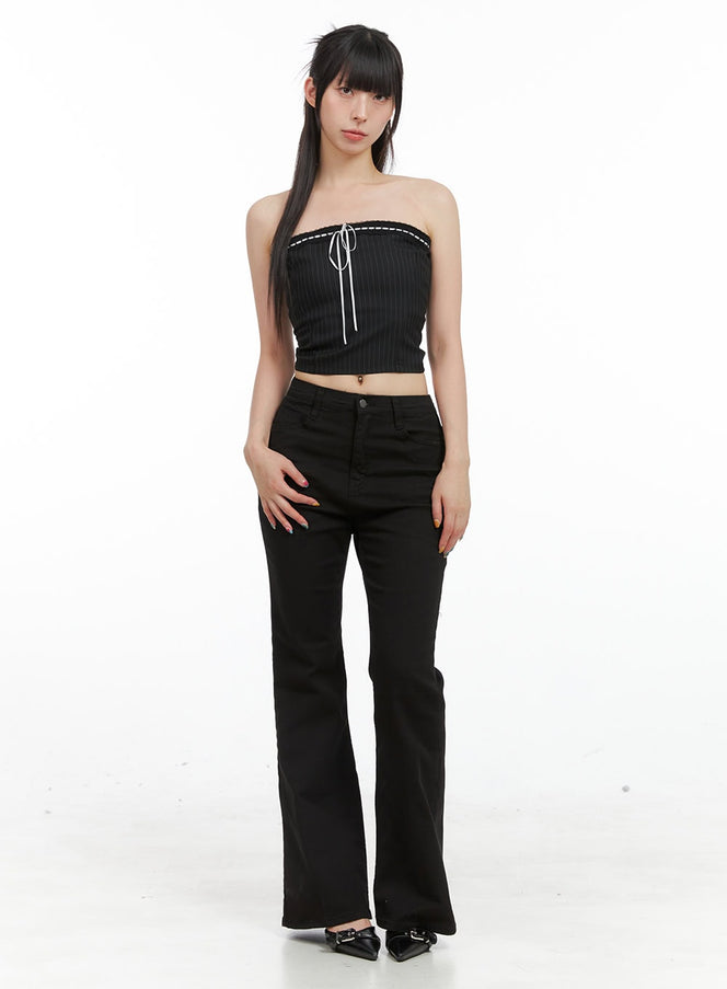 solid-slim-bootcut-pants-cg409