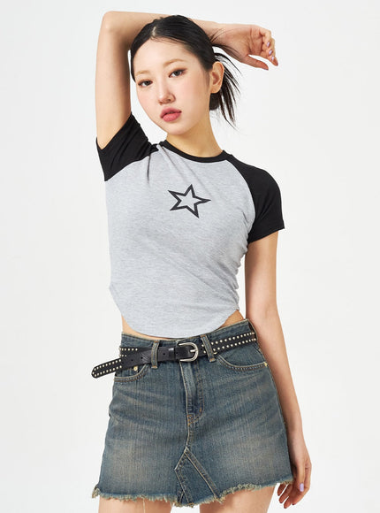 Star Two Color Tee CM321