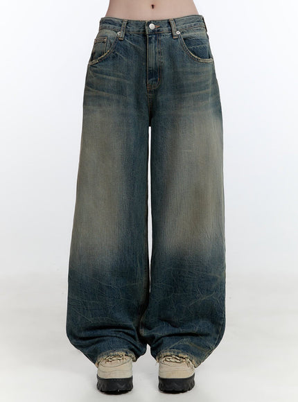 Danielle Vintage Washed Baggy Jeans CJ522