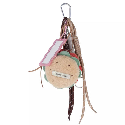 acc-ace-hamburger-keychain-cg507 / Beige