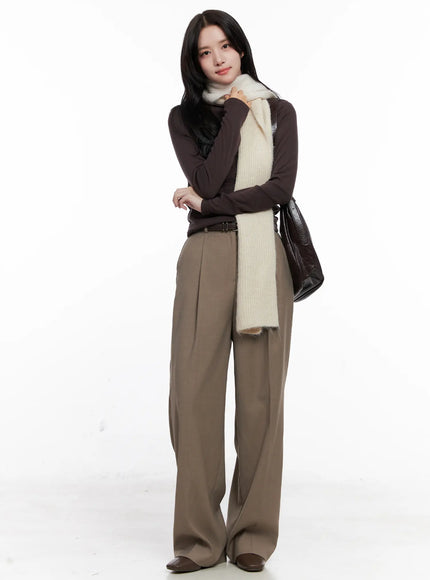 wide-leg-trousers-co523 / Beige