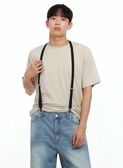 mens-short-sleeve-mesh-tee-il516 / Beige