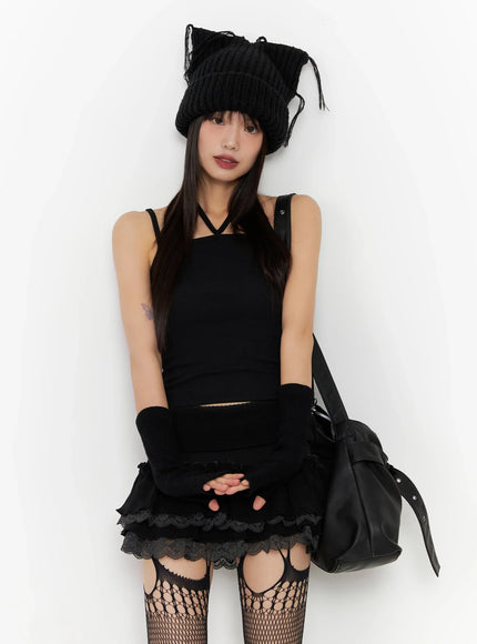 two-way-strap-camisole-in503 / Black