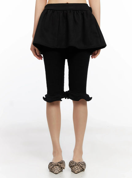 classic-skater-skirt-in503 / Black