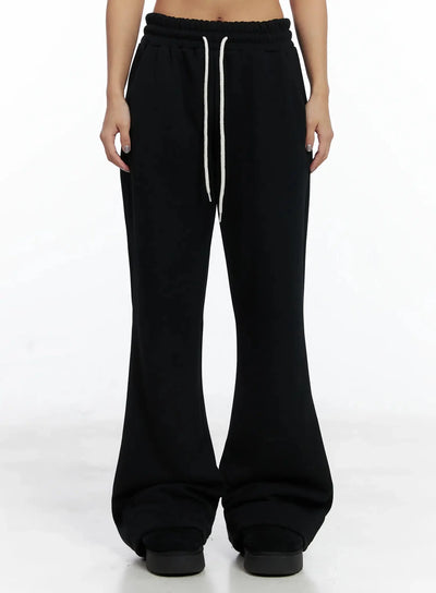 flared-sweatpants-id503 / Black