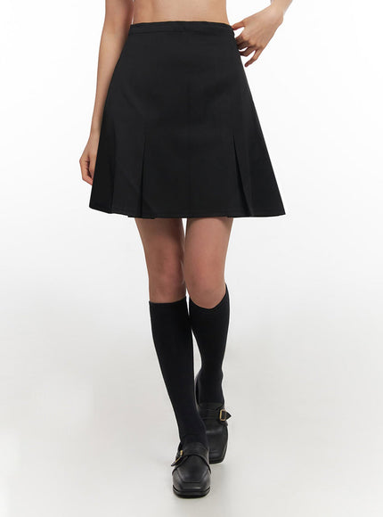 Pleated Midi Skirt IM514