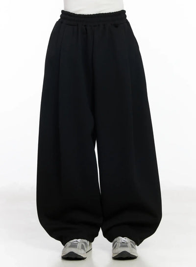 wide-leg-training-pants-cm531 / Black