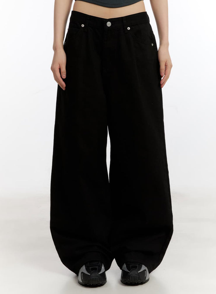 Essential Cotton Baggy Pants CA508