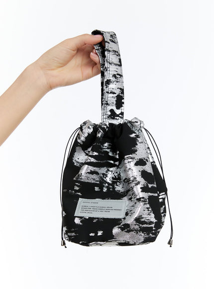 nightmare-scrunch-mini-bag-iu503 / Black