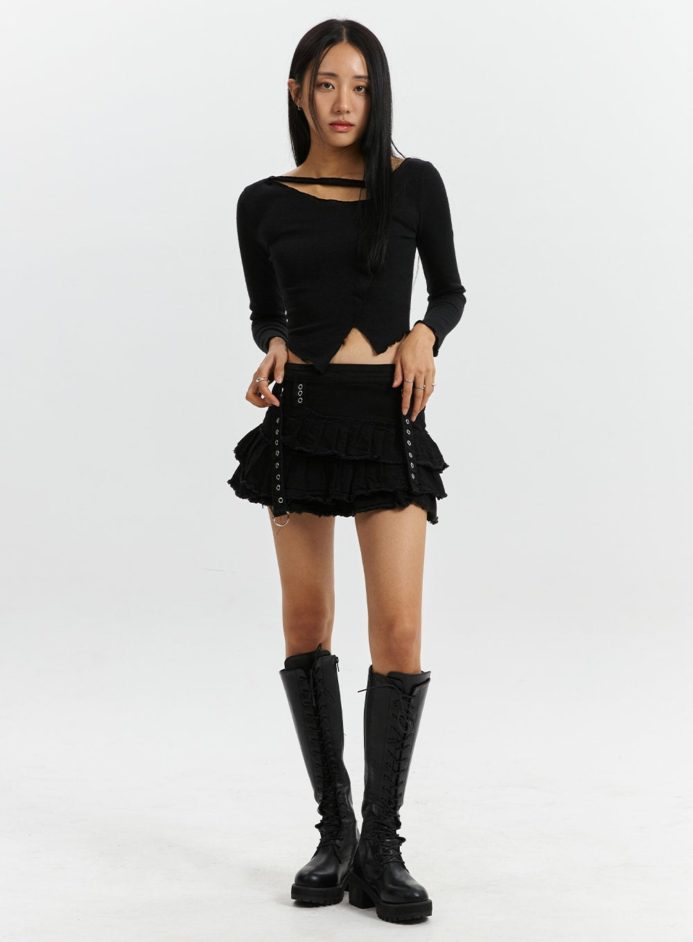 Belted Mini Skirt -  Canada