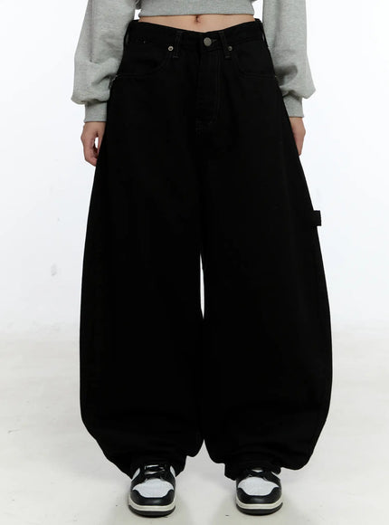 aadhya-baggy-jeans-cs517 / Black