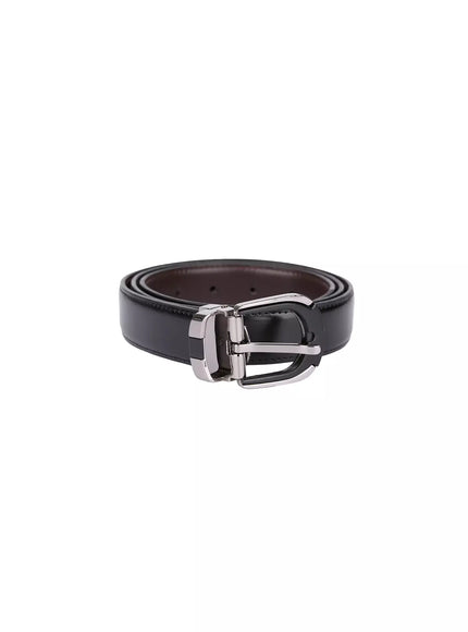 mens-two-toned-buckle-belt-il516 / Black