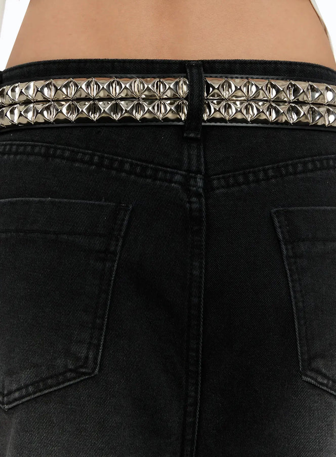 studded-belt-im513 / Black