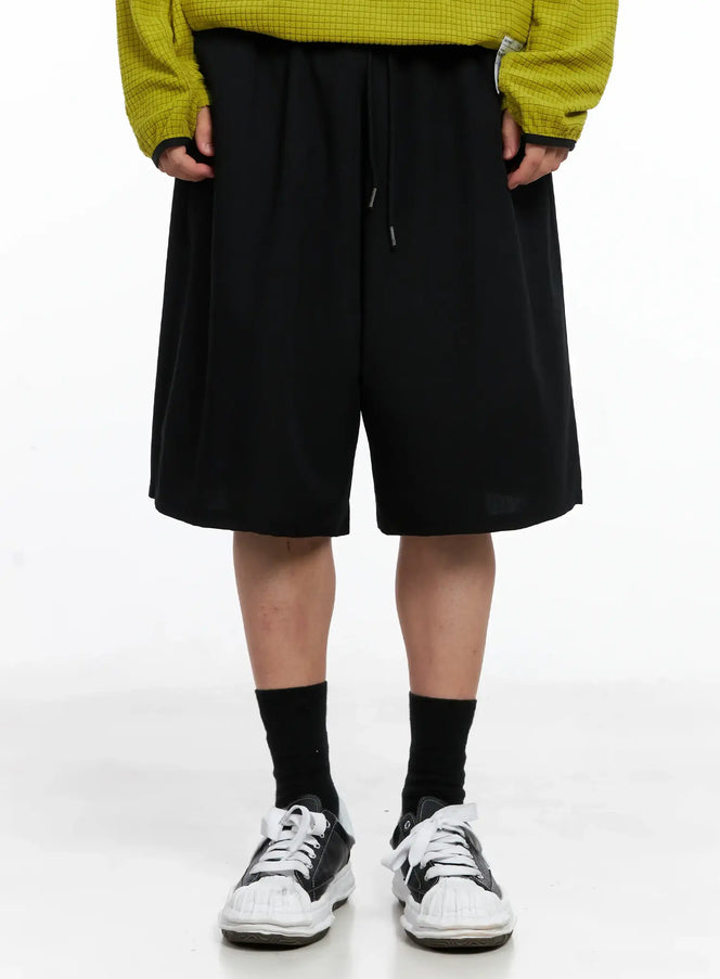 mens-classic-bermuda-trousers-is502 / Black