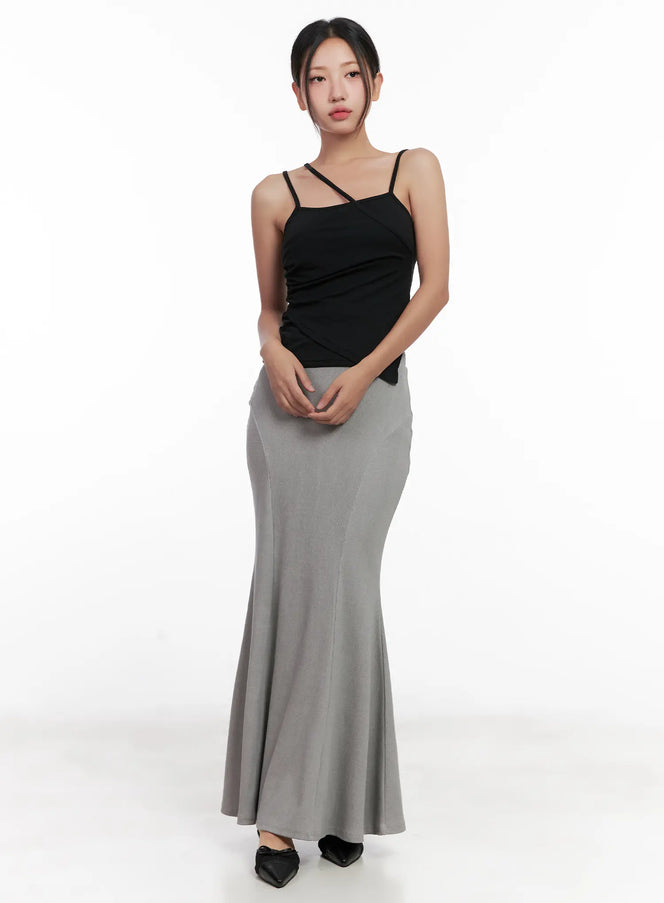 crisscross-strap-sleeveless-tank-cl518 / Black