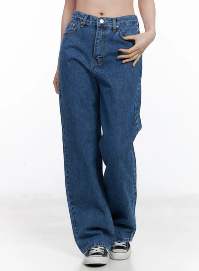 aila-relaxed-fit-jeans-cj519 / Blue