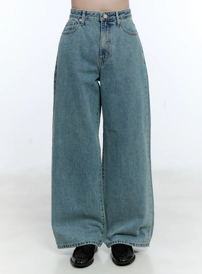 lina-wide-leg-jeans-cg513 / Blue