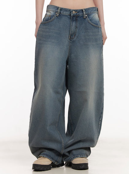 Shelly Washed Baggy Jeans CM518