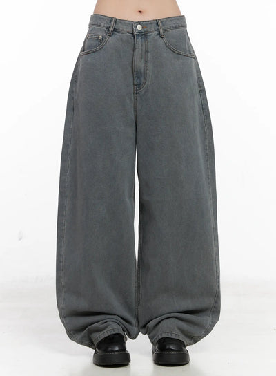 odet-wide-leg-balloon-jeans-cn512 / Blue