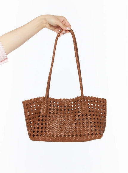 woven-purse-with-pouch-cd805 / Brown