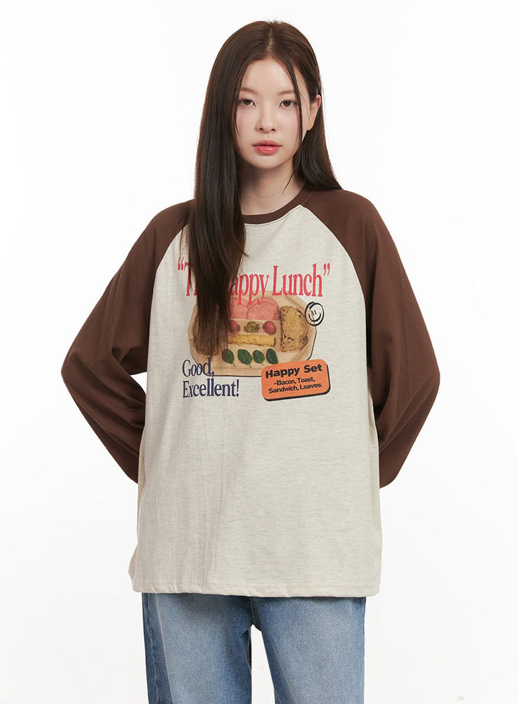 Graphic Long-Sleeve T-Shirt IJ530