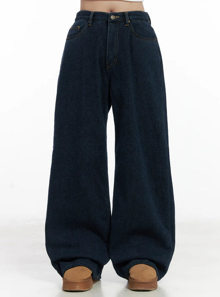 chana-velvet-jeans-cn536 / Dark blue