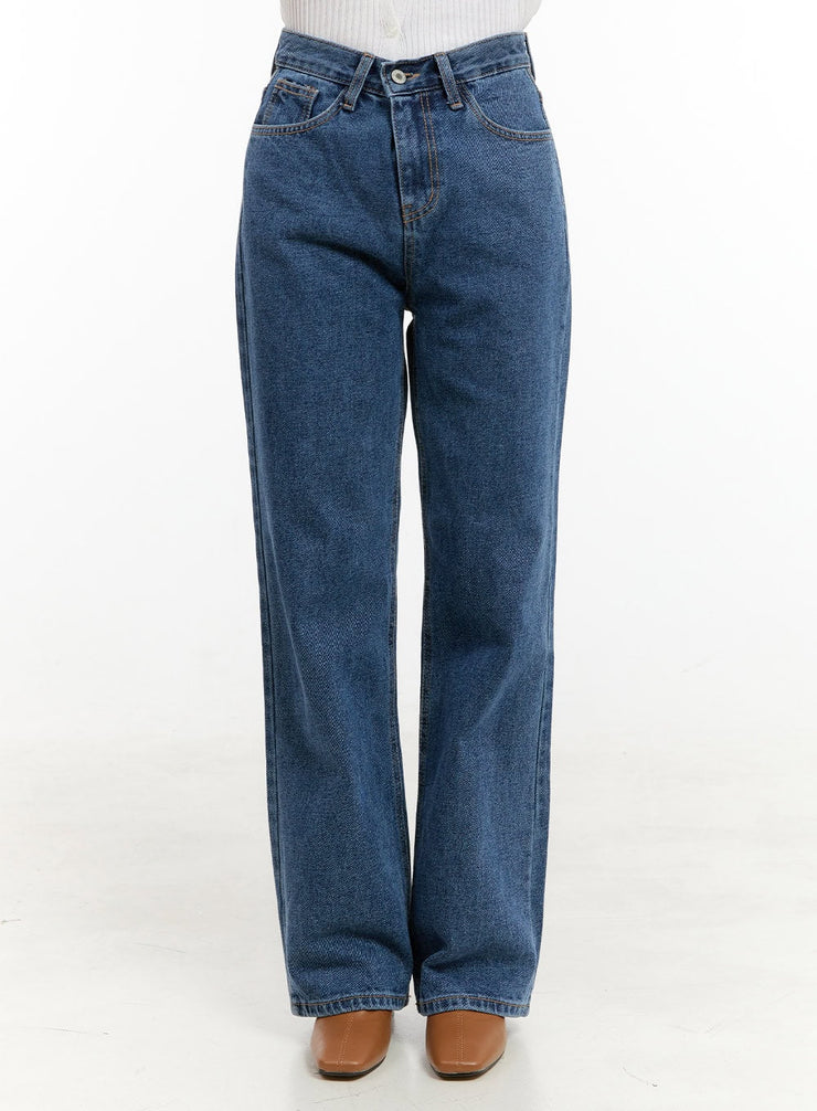 suki-straight-jeans-og428 / Dark blue