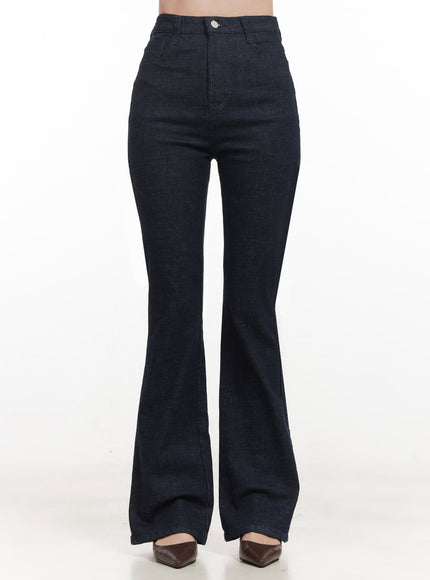 jessy-slim-fit-flared-jeans-ij527 / Dark blue